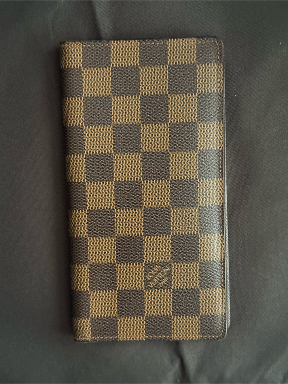 LV Damier Ebene Bill Wallet with COA